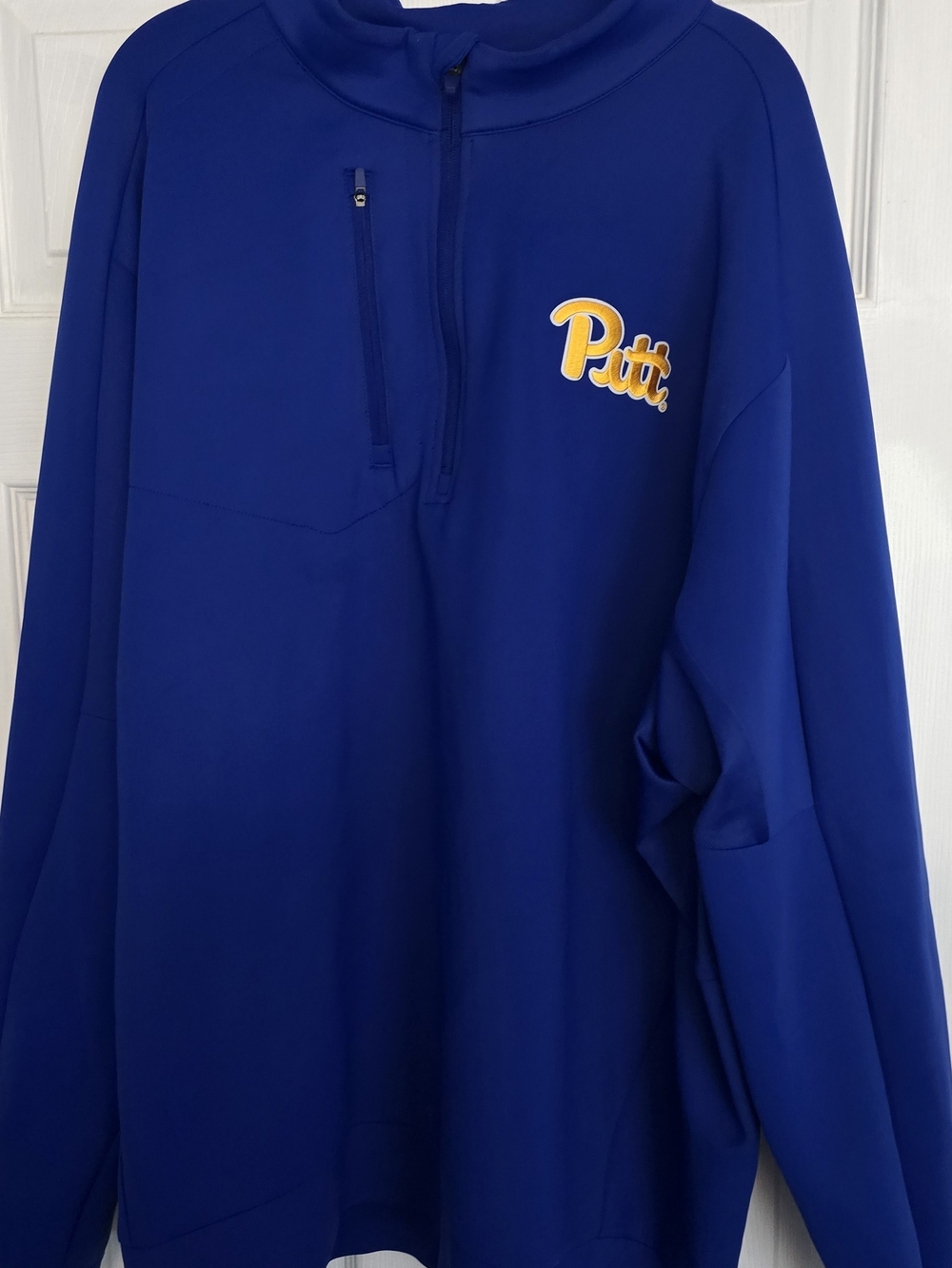 Antigua PITT Panthers Quarter Zip Pullover